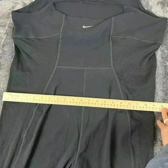 Nike Yoga Plus Dri-Fit Infinalon Jumpsuit Women's 3X Sleeveless Black DV4908-010 - Picture 10 of 14